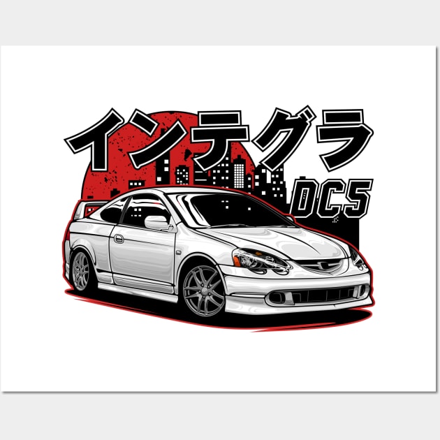 Integra DC5 Type R Wall Art by idrdesign